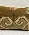 Turkish Hemp Pillow Cushion Natural Brown Beige Pink Pillow Cushion Cover 16" x 24" #30133