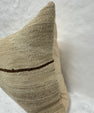 Turkish Hemp Pillow Cushion Natural Beige Brown Pillow Cushion Cover 16" x 24" #30177