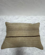 Turkish Hemp Pillow Cushion Natural Beige Brown Pillow Cushion Cover 16" x 24" #30177
