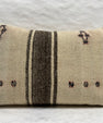 Turkish Hemp Pillow Cushion Natural Beige Brown Pillow Cushion Cover 16" x 24" #30251