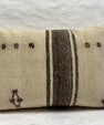 Turkish Hemp Pillow Cushion Natural Beige Brown Pillow Cushion Cover 16" x 24" #30251