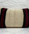 Turkish Hemp Pillow Cushion Natural Beige Red Black Pillow Cushion Cover 16" x 24" #30198