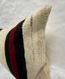 Turkish Hemp Pillow Cushion Natural Beige Red Black Pillow Cushion Cover 16" x 24" #30198