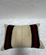 Turkish Hemp Pillow Cushion Natural Beige Red Black Pillow Cushion Cover 16" x 24" #30198