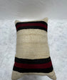 Turkish Hemp Pillow Cushion Natural Beige Red Black Pillow Cushion Cover 16" x 24" #30198