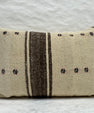 Turkish Hemp Pillow Cushion Natural Beige Brown Pillow Cushion Cover 16" x 24" #30252