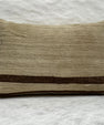 Turkish Hemp Pillow Cushion Natural Beige Brown Pillow Cushion Cover 16" x 24" #30236
