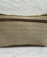 Turkish Hemp Pillow Cushion Natural Beige Brown Pillow Cushion Cover 16" x 24" #30236