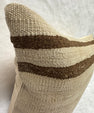 Turkish Hemp Pillow Cushion Natural Beige Brown Pillow Cushion Cover 16" x 24" #30236