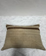 Turkish Hemp Pillow Cushion Natural Beige Brown Pillow Cushion Cover 16" x 24" #30236