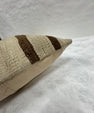 Turkish Hemp Pillow Cushion Natural Beige Brown Pillow Cushion Cover 16" x 24" #30236
