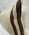 Turkish Hemp Pillow Cushion Natural Brown Black Beige Pillow Cushion Cover 16" x 24" #30264