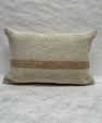 Turkish Hemp Pillow Cushion Natural Brown Beige Pillow Cushion Cover 16" x 24" #30263