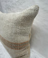 Turkish Hemp Pillow Cushion Natural Brown Beige Pillow Cushion Cover 16" x 24" #30263