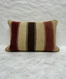 Turkish Hemp Pillow Cushion Natural Brown Black Beige Pillow Cushion Cover 16" x 24" #30262
