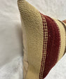 Turkish Hemp Pillow Cushion Natural Brown Black Beige Pillow Cushion Cover 16" x 24" #30262