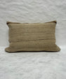 Turkish Hemp Pillow Cushion Natural Brown Beige Pillow Cushion Cover 16" x 24" #30261