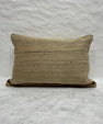 Turkish Hemp Pillow Cushion Natural Brown Beige Pillow Cushion Cover 16" x 24" #30261