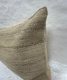 Turkish Hemp Pillow Cushion Natural Brown Beige Pillow Cushion Cover 16" x 24" #30261
