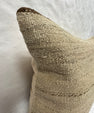 Turkish Hemp Pillow Cushion Natural Brown Beige Pillow Cushion Cover 16" x 24" #30261