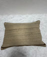 Turkish Hemp Pillow Cushion Natural Brown Beige Pillow Cushion Cover 16" x 24" #30261