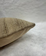 Turkish Hemp Pillow Cushion Natural Brown Beige Pillow Cushion Cover 16" x 24" #30261