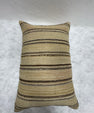 Turkish Hemp Pillow Cushion Natural Beige Brown Pillow Cushion Cover 16" x 24" #30190