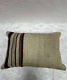 Turkish Hemp Pillow Cushion Natural Beige Brown Black Pillow Cushion Cover 16" x 24" #30189