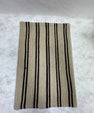 Turkish Hemp Pillow Cushion Natural Beige Black Pillow Cushion Cover 16" x 24" #30188