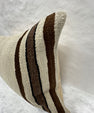 Turkish Hemp Pillow Cushion Natural Beige Brown Pillow Cushion Cover 16" x 24" #30187