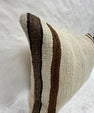 Turkish Hemp Pillow Cushion Natural Beige Brown Pillow Cushion Cover 16" x 24" #30187