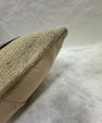 Turkish Hemp Pillow Cushion Natural Beige Black Pillow Cushion Cover 16" x 24" #30186