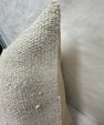 Turkish Hemp Pillow Cushion Natural Beige Pillow Cushion Cover 16" x 24" #30185