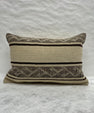 Turkish Hemp Pillow Cushion Natural Beige Brown Pillow Cushion Cover 16" x 24" #30193