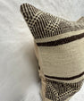 Turkish Hemp Pillow Cushion Natural Beige Brown Pillow Cushion Cover 16" x 24" #30193