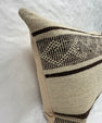 Turkish Hemp Pillow Cushion Natural Beige Brown Pillow Cushion Cover 16" x 24" #30193