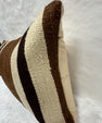 Turkish Hemp Pillow Cushion Natural Beige Brown Pillow Cushion Cover 16" x 24" #30192