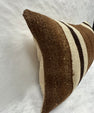 Turkish Hemp Pillow Cushion Natural Beige Brown Pillow Cushion Cover 16" x 24" #30192