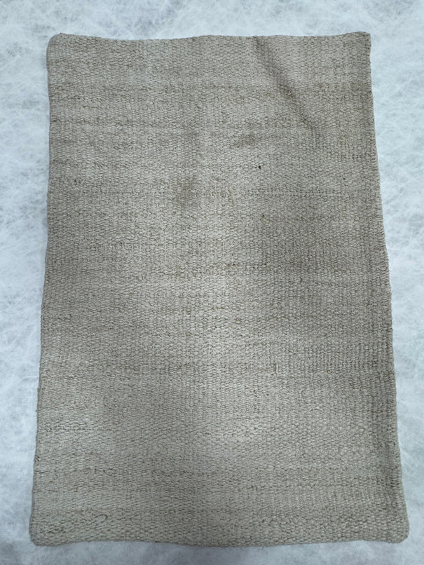 Turkish Hemp Pillow Cushion Natural Beige Pillow Cushion Cover 16" x 24" #30201