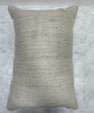 Turkish Hemp Pillow Cushion Natural Beige Pillow Cushion Cover 16" x 24" #30201