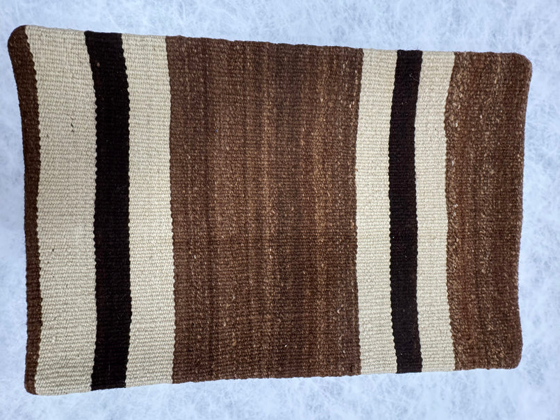 Turkish Hemp Pillow Cushion Natural Beige Brown Pillow Cushion Cover 16" x 24" #30200