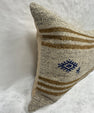 Turkish Hemp Pillow Cushion Natural Beige Brown Pillow Cushion Cover 16" x 24" #30199