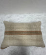 Turkish Hemp Pillow Cushion Natural Beige Brown Pillow Cushion Cover 16" x 24" #30209