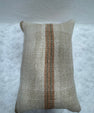 Turkish Hemp Pillow Cushion Natural Beige Brown Pillow Cushion Cover 16" x 24" #30209