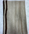 Turkish Hemp Pillow Cushion Natural Beige Black Pillow Cushion Cover 16" x 24" #30208