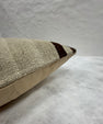 Turkish Hemp Pillow Cushion Natural Beige Black Pillow Cushion Cover 16" x 24" #30208