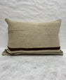 Turkish Hemp Pillow Cushion Natural Beige Brown Pillow Cushion Cover 16" x 24" #30206
