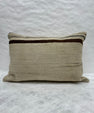 Turkish Hemp Pillow Cushion Natural Beige Brown Pillow Cushion Cover 16" x 24" #30206