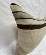 Turkish Hemp Pillow Cushion Natural Beige Brown Pillow Cushion Cover 16" x 24" #30206