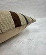 Turkish Hemp Pillow Cushion Natural Beige Brown Pillow Cushion Cover 16" x 24" #30206